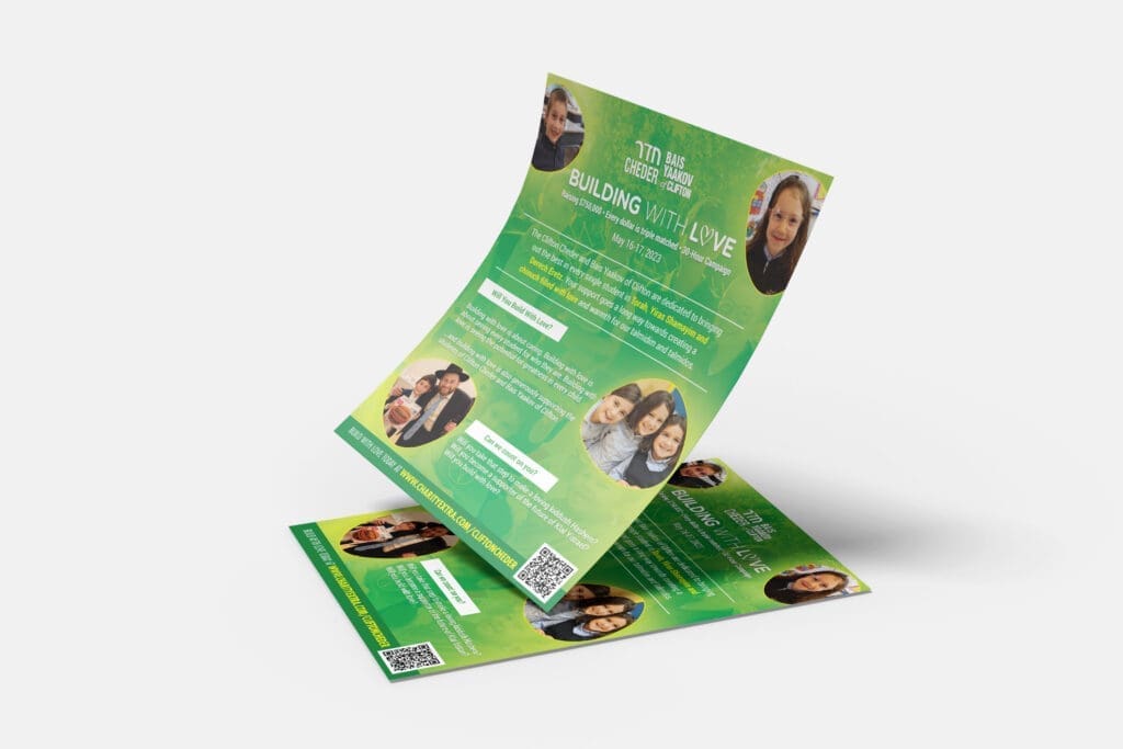 Building With Love Campaign Flyer